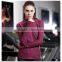 Outdoor Front-Zip Slimming Exercise Fitness Training Sport Track Jacket