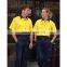 OEM manufacture TC Drill button mechanic breathable work shirts wholesale
