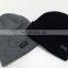 Wholesale grey men's knit slouch beanie