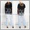 Casual Fshion Black Flower Lace Long Sleeve Top