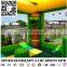 Coconut tree long giant inflatable bounce with pool slide for adults