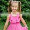 New fashion flower dress for baby girl