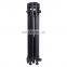 PULUZ 3 in 1 (Tripod + Bowl Adapter + Black Fluid Drag Head) Heavy Duty Video Camcorder Aluminum Alloy Tripod Mount Kit for DSLR