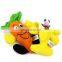 latest creative 3 PCS Pet Supplies Cat and Dog Cartoon Fruit Wear-resistant Interactive Cute Toy, Random Delivery