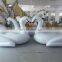 OEM Amazon Stock Giant inflatable swan pool float