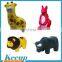 Imprinted items promotional dog shaped toy stress balls