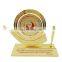 custom gold zinc alloy metal trophies made in china for souvenir