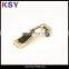 New designed gold colour zipper puller metal for shirt