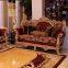 Italy home furniture fabric sofa/living room furniture 3 seat wood carving velvet sofa set