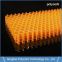 Orange Polycore PC Honeycomb PC6.0 0.5mm Polycarbonate Sheet Stiffness Strength