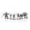 Custom human 3-5cm tall figure/ game monster miniature pieces