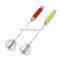 Kitchen Utensil Stainless Steel Egg Whisk Semi Automatic Egg Beater