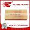 car air filter used for peugeot 208 , OEM NO.9674725580