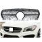 Fit 13-15 Front Grille Diamond Black for Mercedes Benz CLA-Class W117