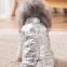 England metal punk style Dog Pet cat Winter Warm cotton Clothes winter dog apparels