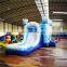 6mL*5mW*4.5mH Popular Pink Inflatable Bouncy Castle With Slide