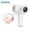 MINI portable hair removal device operating  at home