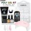 Nails Acryl Builder Gel Kit Nail Poly-gel Kits Quick Building Primer Top Coat Extension for the nail & beauty studio
