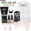 2020 new design polIgel nail extension set  UK luxury nail & beauty lounge poly gel acrylic nail kit