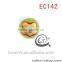 AAA 10mm Fashion Cylinder Red acrylic bead EC138(DIY)