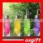 OXGIFT HOT SALE Creative shape Fruit Infused Water Bottle / juicer water bottle / lemon water bottle