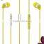 Cheap Earphones,Cheap Headphone with 3.5mm gold plated plug