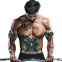 USB Rechargeable Electrical Muscle trainer Belt Stimulator Muscle Toner Muscle training massage sticker