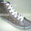 2016 new cheap design canvas shoes