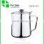 High Quality Dinkware insulated Stainless Steel Steaming Frothing Pitcher Milk Jug with lid