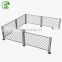 High quality lowes basketball court PVC chain link fence panels pakistan