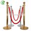 2m Retractable Red Belt velvet rope stanchion Crowd Control Rope