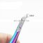 Professional Stainless Steel Rainbow Nail Tools Tweezers Tools Titanium Cuticle Nail Clippers