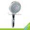 Shower Head With On or Off Swith,Chrome Color 4 Spray Patterns