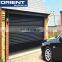 China supplier hot sale  modern drive way entry residential  garage door with aluminum decoration