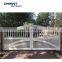 Popular villa home gate decorative new style horizontal aluminum houses front aluminum gate designs