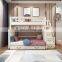 Wooden Bunk Bed Beds with Slide Bedroom Furniture for Mother and Child Bed