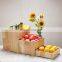 modern fashion multi functional solid beech wood dessert display rack sushi cake buffet stand