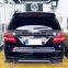 Car accessories for Mercedes Benz GLS X166 2015-2019 upgrade to GLS63 AMG style with front rear bumper assembly and GT grille