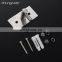 Bathroom Stainless Steel Metal Clothes hanger Towel Robe hooks black Wall Mounted