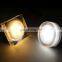 Warm White Round Square Recessed Down Light Indoor Hotel Home Crystal Aluminum 3W 5W COB Ceiling Spotlight