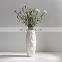 Matt White Color Nordic INS Style Spiral Figurines Frosted Design Model Home Flowers Decorative Hemp Ornament Ceramic Vase