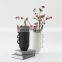 Modern Minimalist Handcraft White Black Nordic Matte Decoration Ceramic Vase