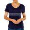 Factory Print Your Logo Custom T-Shirts Round Neck T Shirt For Women printed logo customize with your own design