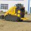 Wholesale EPA Euro5 dingo skid steer landscape rake mini loader earth moving machinery for sale