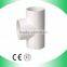 china 4 way tee din standard pipe fitting