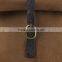 Classic Roll Top Waxed Canvas Insulated Men Lunch Bag