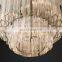 Large Modern Luxury Glass Round Crystal Vittoria Chandelier Hanging Hotel Lobby Living Room Villa Home Decorative Lighting