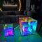 New Led Colorful Cube Decorative Light 3D Acrylic Desk Lamp Rubik Box Atmosphere Creative Table Lamp