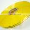100 Yards Braided PP Rope/PP Ribbon Roll/PP Strapping Tape/solid Gloss Ribbon With Double Golden Line Quality Choice