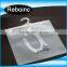 Fashion branded wholesale pvc hanger packing bags for clothes